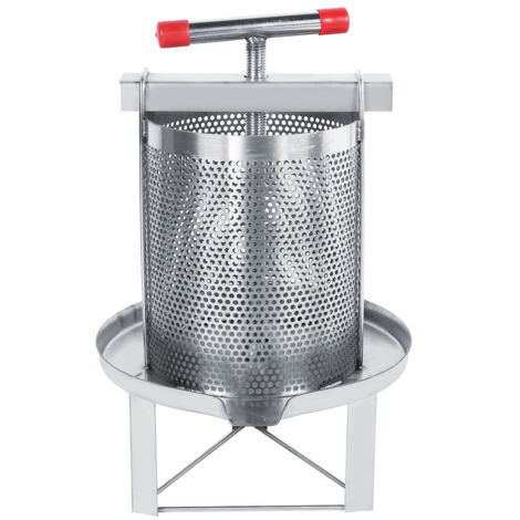 Eosnow Manuelle Honigpresse aus Edelstahl für den Haushalt, Bienenzuchtwerkzeug mit Filter (1/5)