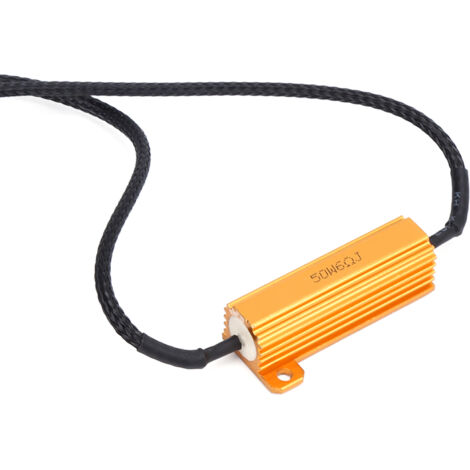 Greluma 4x LED-Lastwiderstand – 21 W, 6 Ω, 12 V, Für Motorrad-Blinker, Korrigiert Blinkfrequenz