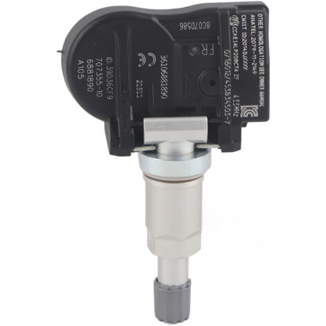 Eosnow 707355-10, lange Haltbarkeit hoher Empfindlichkeit Schwarzer Fahrzeugsicherheit Starkes Signal TPMS Tire Drucksensor Ersatz für F20 F21 F45 F87 F22 Auto (1/5)
