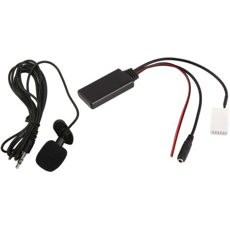 Eosnow 12Pin Auto Radio RD4 Bluetooth Music Aux Audio -Kabel -Adapter -Ersatz für Citroen C2 C3 C5 C5 C6 mit Mikrofon (1/5)
