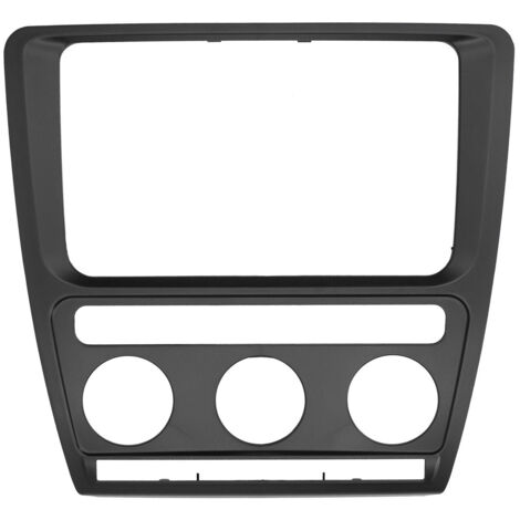 Eosnow Konsole Auto Stereo Radio Fascia 2 Din GPS Panel Rahmen Passend für Skoda Octavia 2004-2010 (1/5)
