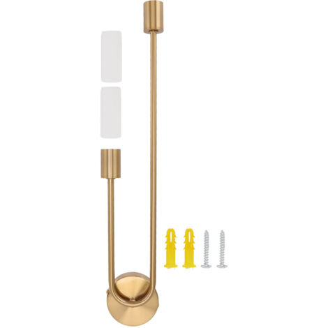 Eosnow Doppelkopf G9 LED-Lampen-Lampen-Wandlampenhalter Ironcraft mit Lampenschirm für Wohnzimmer 85-265V montiert (1/5)