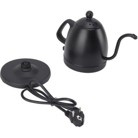 Eosnow Schwanenhals Elektrikkessel 800 ml 1000 W schnelle Heizung Edelstahl 304 für Home Tee Kaffee (1/5)