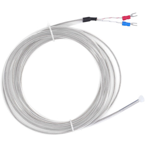 100mm Spade K-Typ Thermoelement Temperaturregler Sensor -100 ° C bis 1250 ° C Probe 1M