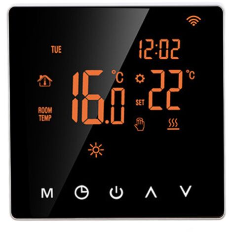 ME81H Smart WiFi LCD Thermostat Fußbodenheizung Elektrokessel für Tuya AC230 VORDE