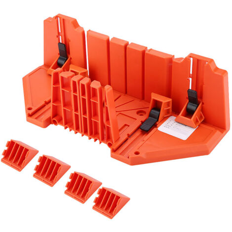 Kunststoff-Gehrungslade, Astsge, Holzschneiden, Handsge, Hardware-Werkzeug, 35,6 cm, mit Klemme