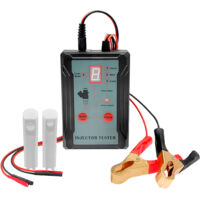 Einspritzdüsen-Tester und Adapter zur Diagnose Reinigung von Einspritzdüsen DIY-Reinigungswerkzeugsätze 12V/5V umschaltbarer Kurzschlussschutz