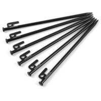 TOMSHOO TOMSHOO 20,3 cm/12 Zeltheringe, 6 Stück, robuste Stahlpfähle für Outdoor-Camping, Vordach, Markise