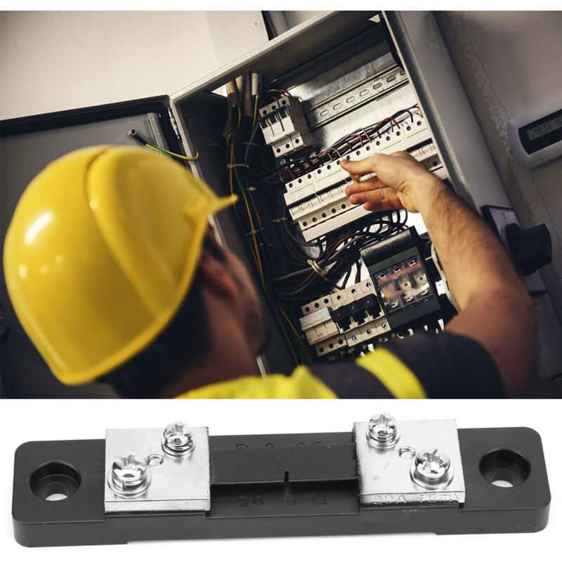 Resistenza Shunt, 50A/100A Corrente Shunt Ampere Shunt Resistor - Foto 3