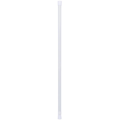 Asta di tensione per tenda da doccia, 61-101 cm, asta per tenda a molla in acciaio inox, non arrugginisce mai, antiscivolo, senza foratura, per armadio, bagno, cucina, armadio