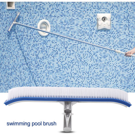 Spazzola Con Spugna Abrasiva Con Impugnatura - Pulizia Pareti Skimmer Piscina 8068080695921