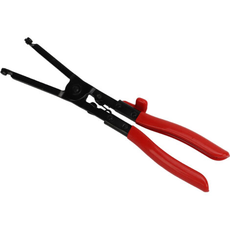 Pinza A Molla Flessibile 61 Cm Per Fascette Tubi Auto - Utensile Di Bloccaggio Per Tubi Carburante, Olio E Acqua