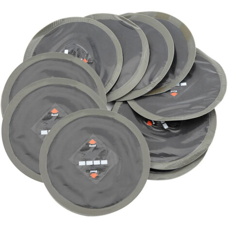 Eosnow 10 pezzi di riparazione dei pneumatici patch a freddo, patch tubeless ultra sottili per la puntura del pneumatico emergenza per veicolo moto auto (1/5)