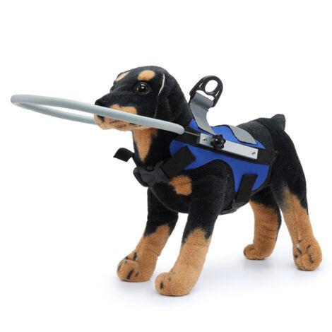 Ahlsen Blindes Hundegeschirr, schützende Hundeweste, verhindert Kollisionen, Ring für Hunde mit blinden, kranken Augen, Haustierweste, Ring, Hundetrainingszubehör