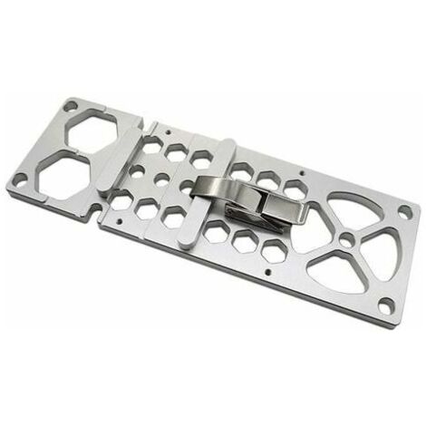 Ahlsen 90° rechtwinklige Kreissägen-Führungsschiene, 260 mm Holzbearbeitungs-Aluminiumlegierungs-Anschlagschienen-Sägequadrat-Zubehör, Winkelschneidebrett-Hilfswerkzeug (1/5)