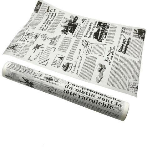 Ahlsen Pergamentpapier, antihaftbeschichtetes Pergamentpapier, Hamburger-Papierrolle 8 m, Grill-Kochpapier, weiß 30 cm (1/5)