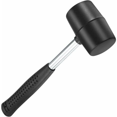 Ahlsen Gummihammer 300 g Schwarz Sehr langlebig für Heimwerker, Handarbeit, (1/5)