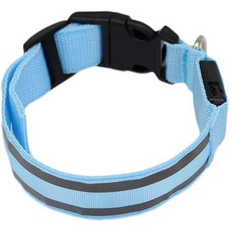 Ahlsen XS LED-Hundehalsband  verstellbares, ber USB wiederaufladbares,  leuchtendes Haustierhalsband, leuchtende Halsbnder fr kleine Hunde und  Katzen