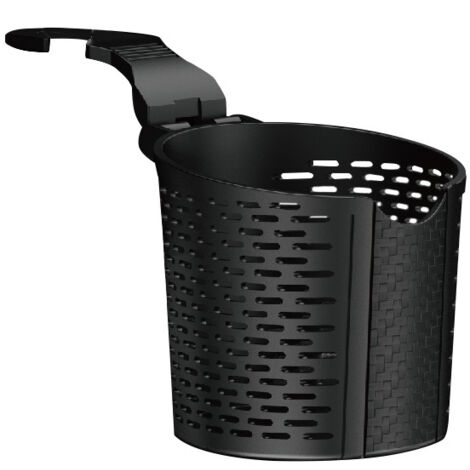 Ahlsen Auto-Getränkehalter, Dosenflaschenhalter, universeller hängender Auto-Getränkehalter für Getränke, Thermoskannen, Kaffee, Flaschen, Mini-Mülleimer, 8,5 cm im Durchmesser (schwarz), 2 Stück (1/3)