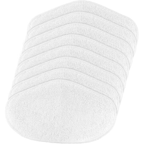 Ahlsen 8er-Pack waschbare Ersatzmopps für PAEU0332 Polti Vaporetto Vaporforce-Bürste für SV440, SV450, Smart 100 T (1/5)