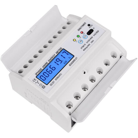 Smart X96-5I 4DI 2DO Modbus TCP Dreiphasen-Einbaumessgerät für die