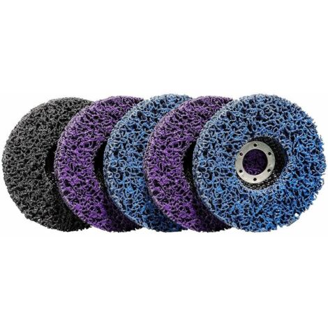 Ahlsen Stück 115 mm Reinigungsscheiben werden für Nylon-Winkelschleifer zum Entfernen von Rost und Lötstellen verwendet, um Rost und Lackoxidation zu entfernen (1/5)
