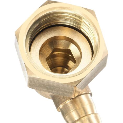 5x Messing Schlauchtülle 10mm - Für Wasser, Luft & Öl