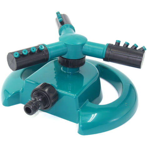Ahlsen Garten-Rasen-Wassersprinkler - 360 Grad rotierender Sprinkler, Bewässerungssystem (1/5)