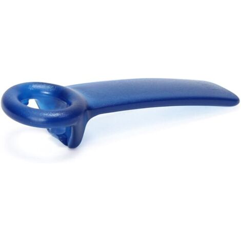 Ahlsen Kunststoff-Flaschenöffner, Bierflaschenöffner, Dosenöffner, Küchenbedarf, manueller Flaschenöffner, Niederdruck-Kappen-Twister, blau (1/3)