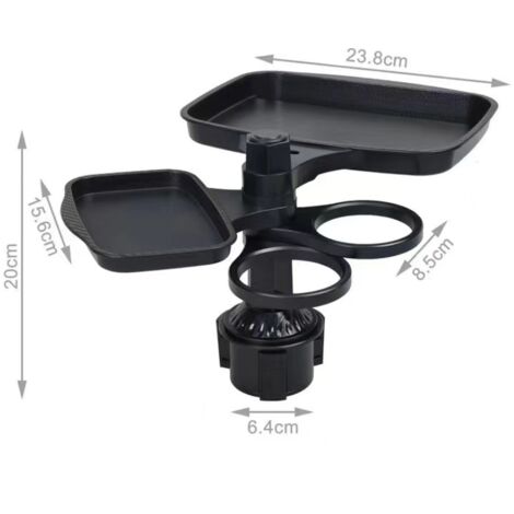 Ahlsen Auto-Getränkehalter-Tablett – Auto-Becher-Expander – 4-in-1 ...
