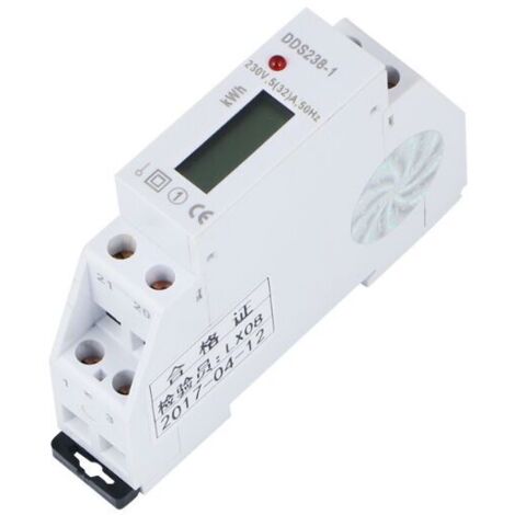 COMPTEUR D'ÉNERGIE ÉLECTRIQUE monophasé LCD AC KWH watt-heure compteur 220V 6 EUR 19,98 COMPTEUR D'ÉNERGIE ÉLECTRIQUE monophasé LCD AC KWH watt-heure compteur 220V 6 EUR 19,98