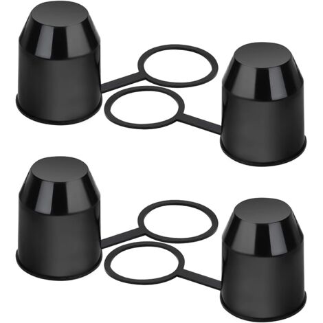 Ahlsen Stück Kugelabdeckung für Anhängerkupplung, 50 mm Kugelabdeckung, Anhängerkupplungskugel, Kugelschutzkappe für Anhängerkupplung, gegen Abrieb und Schmutz (1/4)