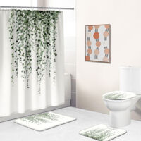 Herbst-Duschvorhang Mit Ahornblatt-Motiv – 178x178 Cm, Wasserdicht, Mit 12 Haken, Polyester