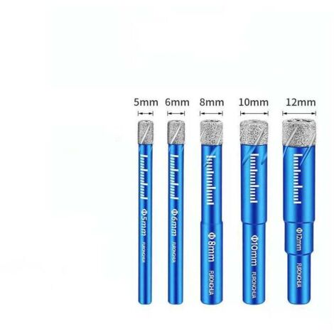 Alesatore Espandibile Professionale Per Trapano, Apriforo In Acciaio Inossidabile Per Carrozzeria Modelli RC, Impugnatura Antiscivolo, 180x20 Mm, Colore Blu