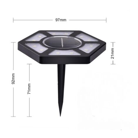 W4W Supporto Porta Zanzariere In Spirale | Set Da 2, Ignifugo, Con Gancio, Per Esterno, Campeggio, Giardino, Piscina - 2