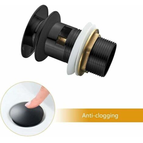 Copertura Per Foro Troppopieno Lavandino – Anello Decorativo In Ottone, Per Fori 22-24 Mm