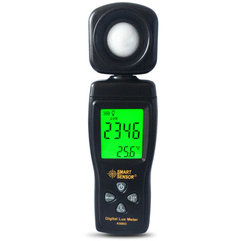 Ahlsen Fotómetro de Bolsillo de Alta Precisión, Luxómetro Digital, Fotómetro Digital, Fotómetro Profesional, Iluminómetro Digital, Medidor de Iluminancia, Herramienta Fotómetro, 1 Pieza (1/3)