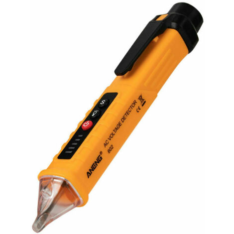 Ahlsen Detector de tensión CA sin contacto, 12V-1000V, amarillo