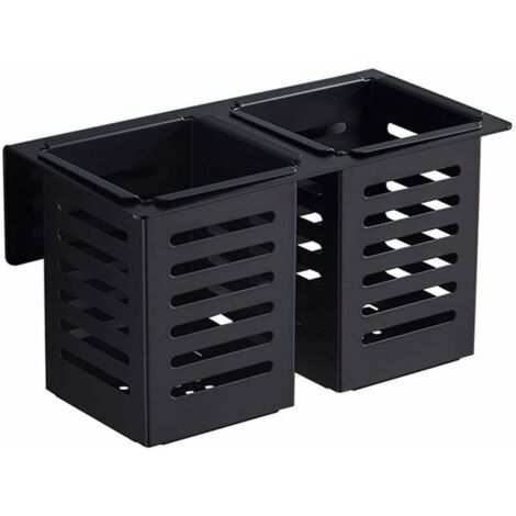 Ahlsen Soporte para cubiertos Escurridor de platos Utensilios de secado montado en la pared Palillos Cubiertos de acero inoxidable Lavavajillas Escurridor de platos Longziming Rejilla para secar plato (1/5)