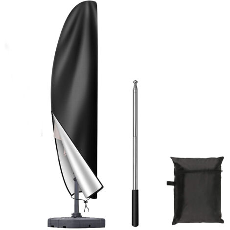 Ahlsen Funda para sombrilla 265x4 0/70/50cm, cubierta para sombrilla Anti-UV, cubierta impermeable para sombrilla de jardín, descolorida para sombrilla de jardín al aire libre (1/5)