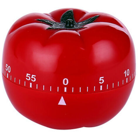 Ahlsen Temporizador de cocina mecánico multifuncional con cuenta atrás para tomates (1/4)