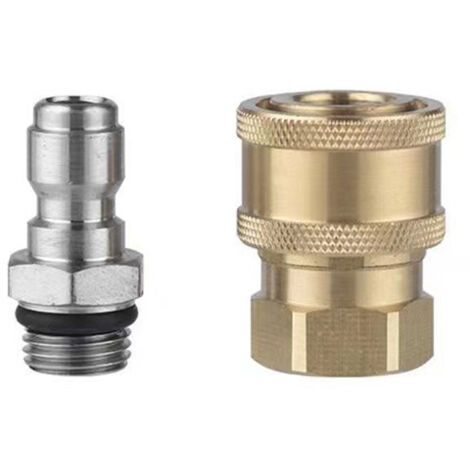 Ahlsen Kit adaptador para lavadora a presión 1/4" 5000 PSI (1/4)