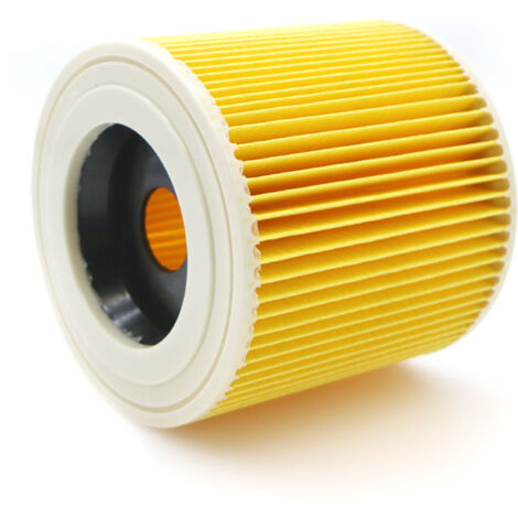 Ahlsen Filtro de cartucho para Karcher WD2 WD3 MV3, etc. WD2250 WD3.200 MV2 64145520-2 piezas, 115120 mm (1/4)