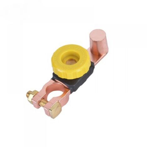 Ahlsen Interruptor de desconexión de batería, interruptor de desconexión de batería, interruptor de desconexión de batería, interruptor principal de batería, aislador, negro (1/5)