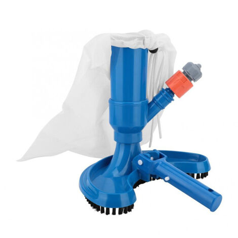 Aspiradora de piscina con cepillo grande y red (1/5)