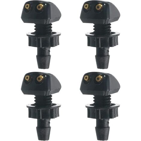 Ahlsen Boquillas para limpiaparabrisas, boquillas para limpiaparabrisas delantero de coche, boquilla rociadora para limpiaparabrisas delantero de coche, boquillas universales para parabrisas de coche, (1/5)
