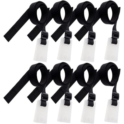 Ahlsen Kit de sujeción de cubierta solar para piscina, hebilla de placa de bobina solar para revestimiento de piscina, juego de correas para cubierta solar que incluye 8 correas, 8 placas de cordón y (1/5)