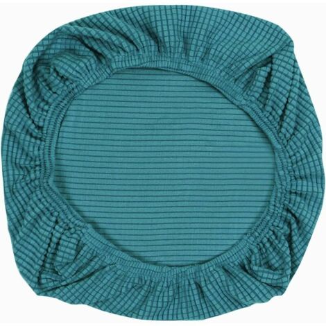 Ahlsen Fundas elásticas para sillas de LICRA, fundas lavables para sillas de oficina, comedor, Bar, decoración para fiesta de boda (azul) (1/5)