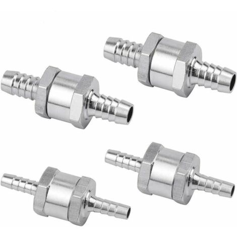 Ahlsen Paquete de válvula de retención de bomba de combustible unidireccional (6 mm + 8 mm + 10 mm + 12 mm), adecuada para accesorios mecánicos (1/5)