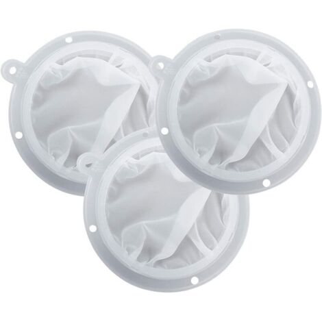 Ahlsen Pack de 3 Filtros de Nylon - Filtro de Vino - Malla Fina - Compatible con Embudo de Cocina de 5" para Filtrar Jugo, Leche, Café, Vino, Aceite (Malla 200/300/400) - Becomeriche (1/5)